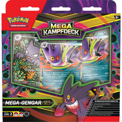 Pokemon Mega-Kampfdeck Mega-Diancie-ex / Mega-Kampfdeck Mega-Gengar-ex