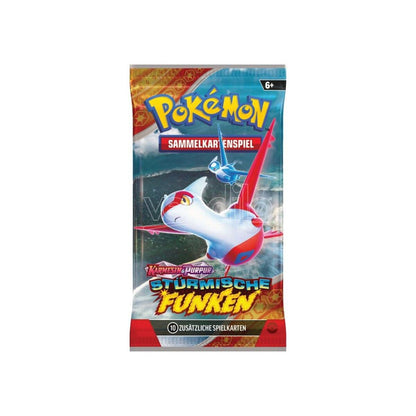 Pokemon Karmesin & Purpur – Stürmische Funken Booster Pack - Deutsch