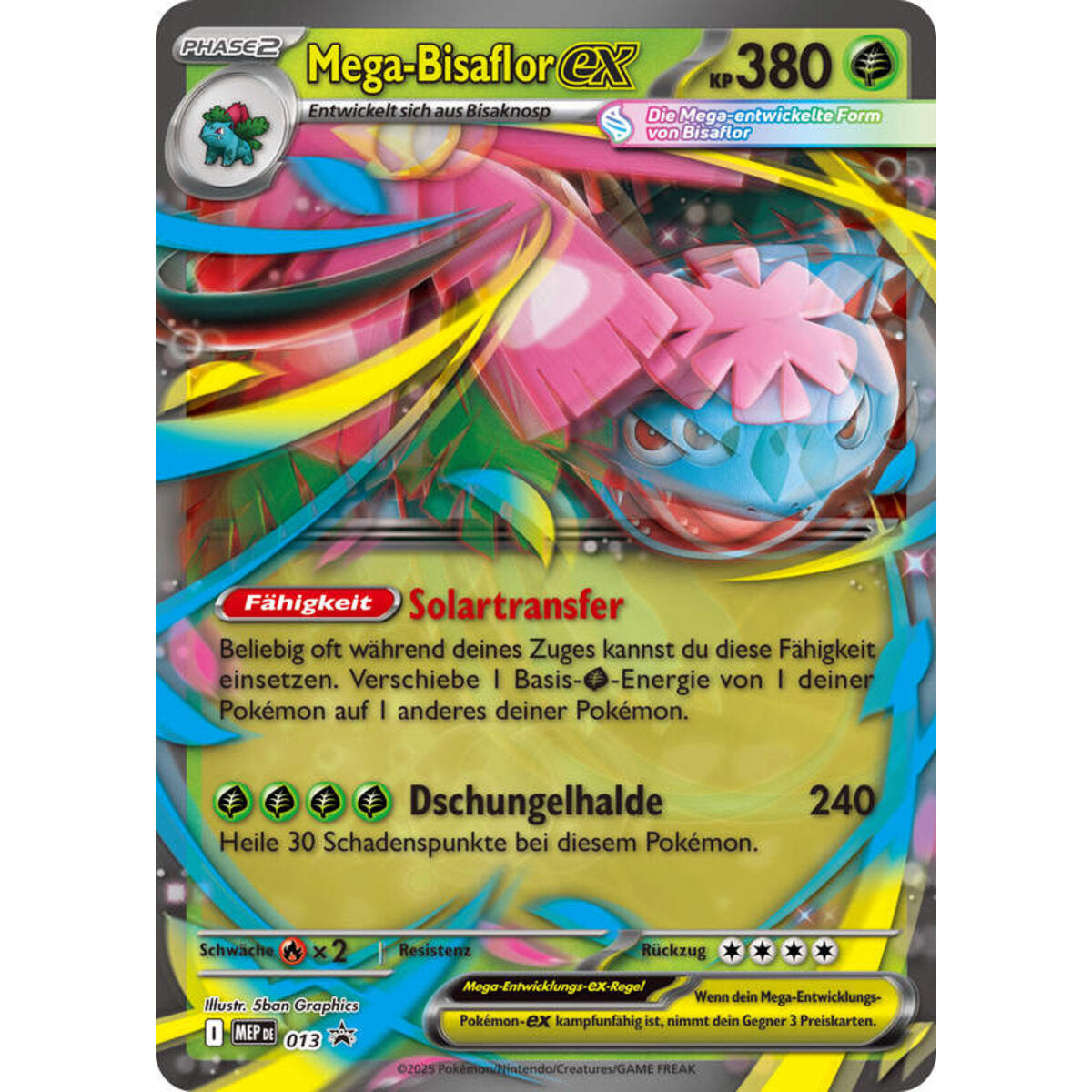 Pokemon Premium-Kollektion Mega-Bisaflor-ex