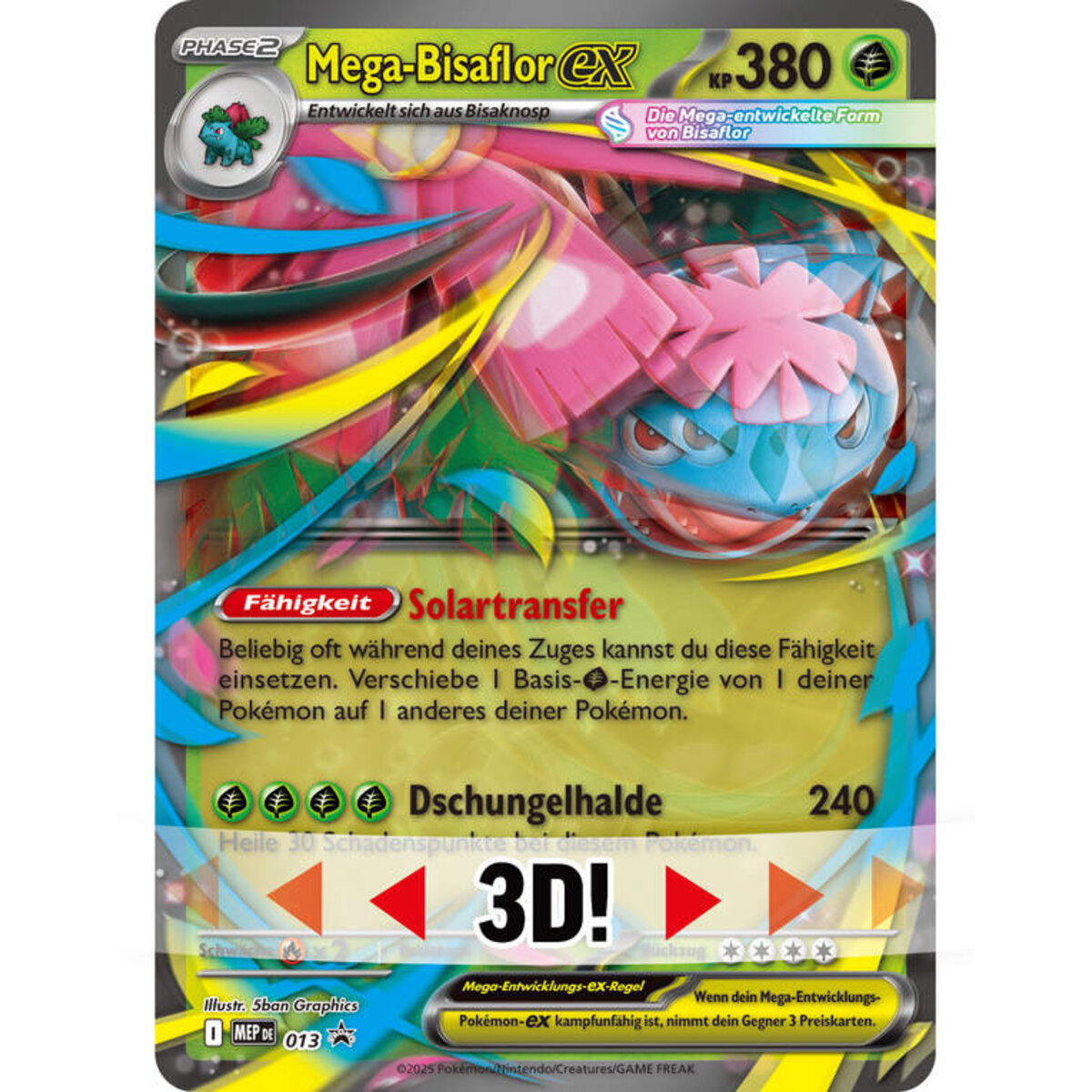 Pokemon Premium-Kollektion Mega-Bisaflor-ex