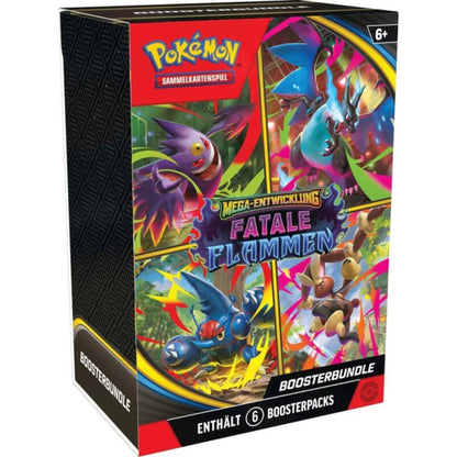Pokemon Mega-Entwicklung Fatale Flammen Boosterbundle