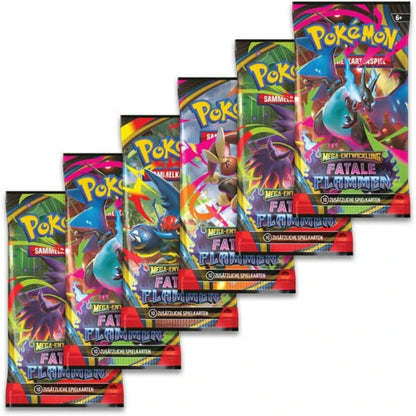 Pokemon Mega-Entwicklung Fatale Flammen Boosterbundle