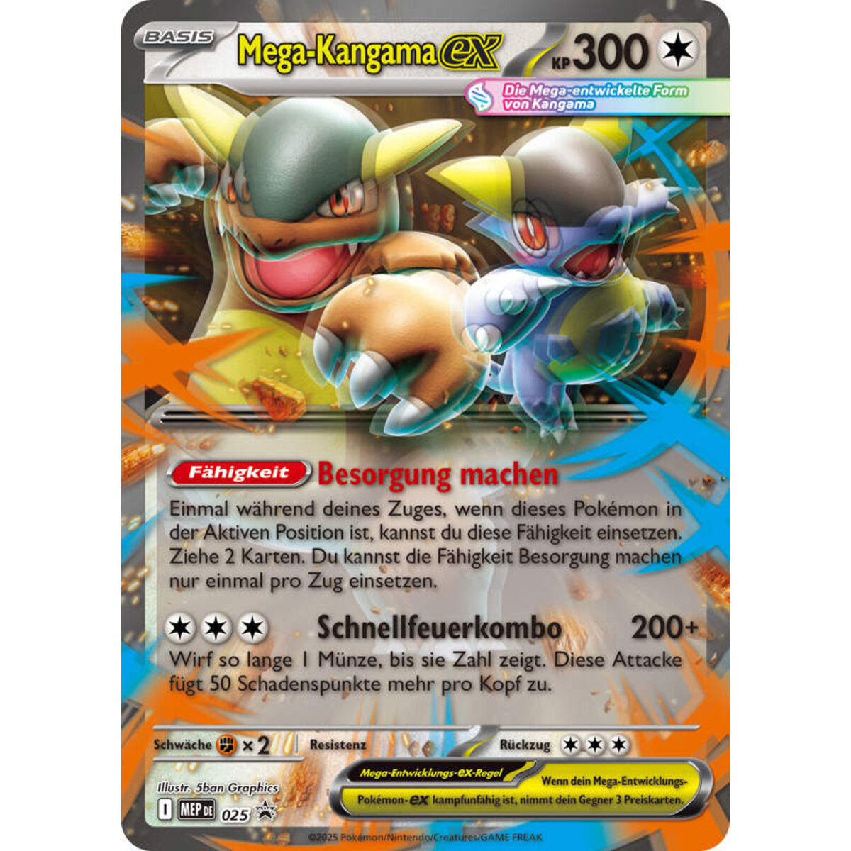 Pokemon Kollektion Mega-Kangama-ex