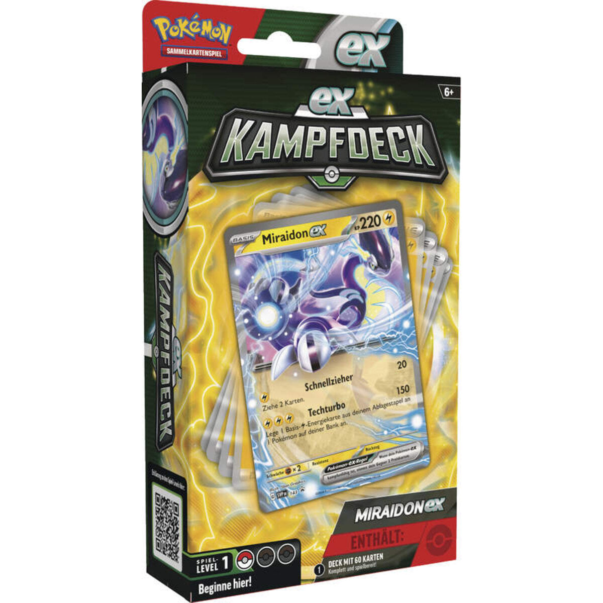 Pokémon-Sammelkartenspiel: Kampfdeck Victini-ex oder Kampfdeck Miraidon-ex, 1 Stück, 2-fach sortiert