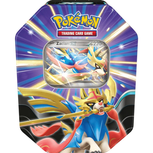 Pokemon Tin-Box Schlagkräftige Legenden: Zacian-ex