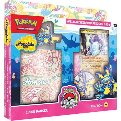 Pokemon Weltmeisterschaftsdeck 2024,, 1 Stück, 4-fach sortiert