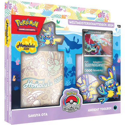 Pokemon Weltmeisterschaftsdeck 2024,, 1 Stück, 4-fach sortiert