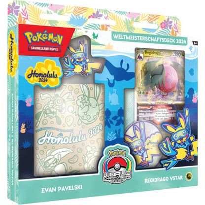 Pokemon Weltmeisterschaftsdeck 2024,, 1 Stück, 4-fach sortiert