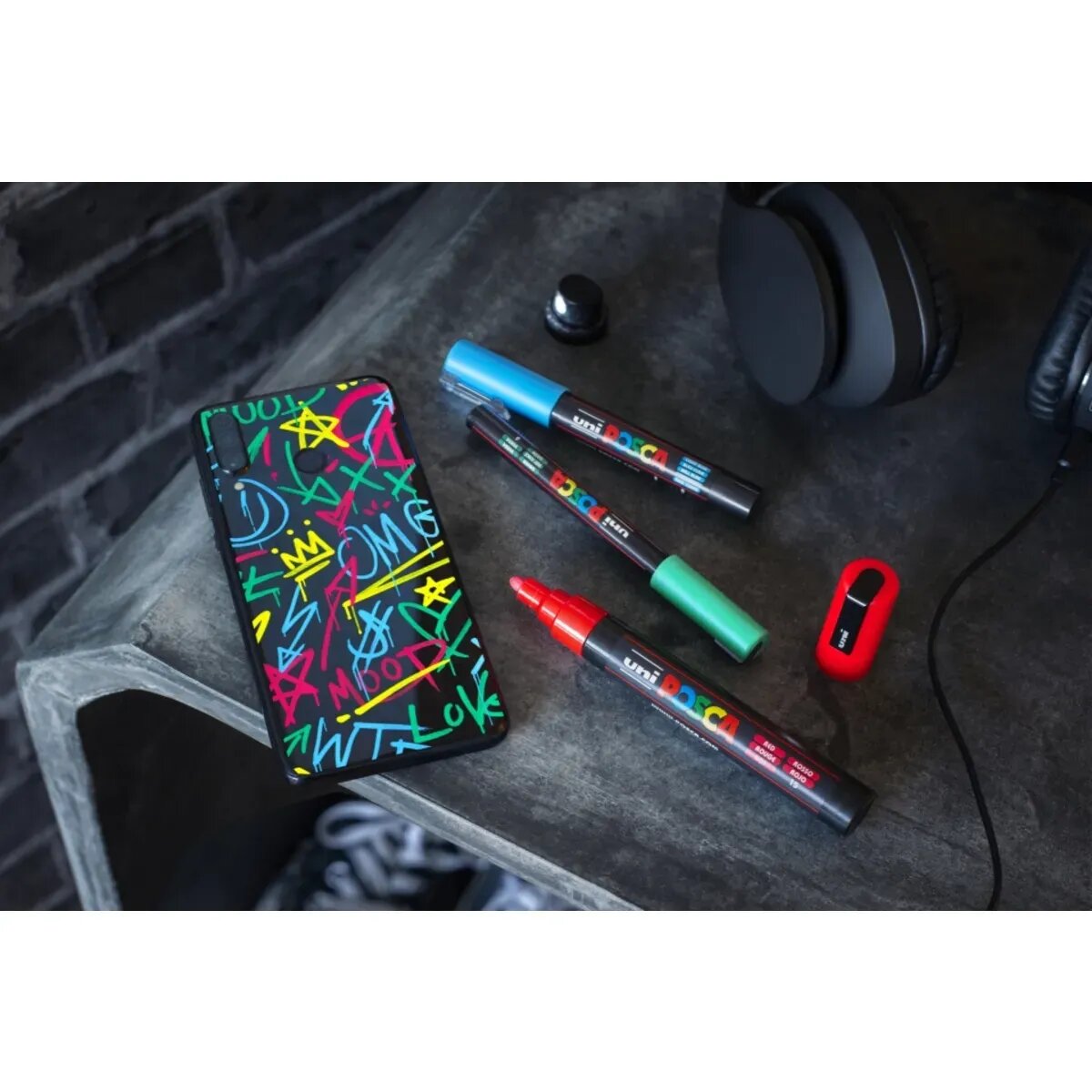 Posca Marker UNI POSCA PC-3M silber