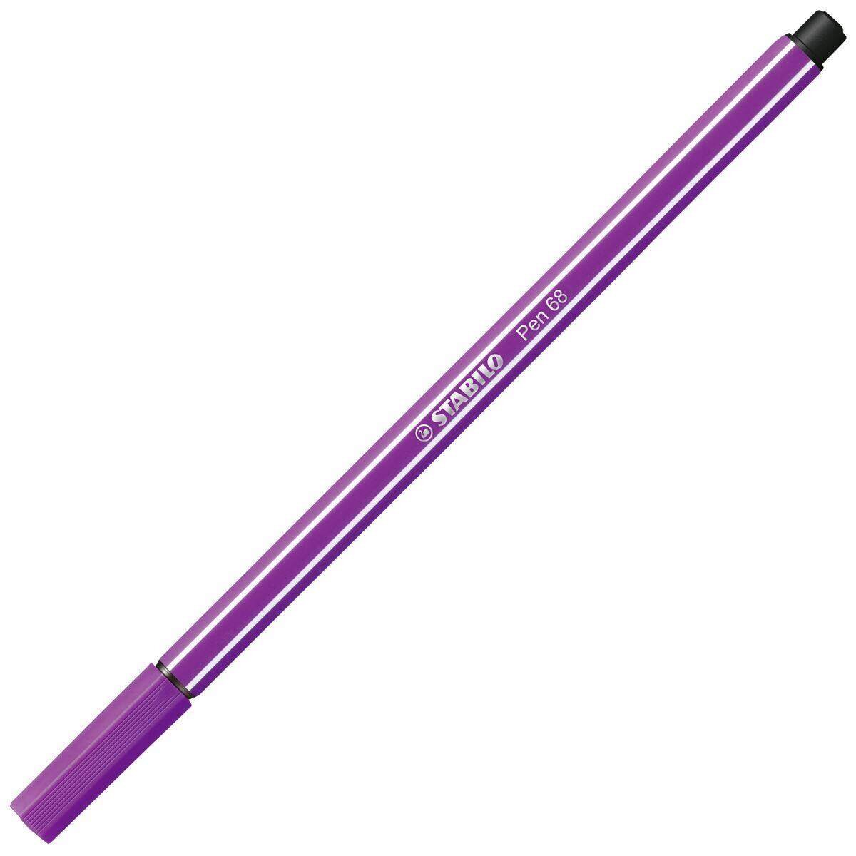 Premium-Filzstift - STABILO Pen 68 - Einzelstift - lila