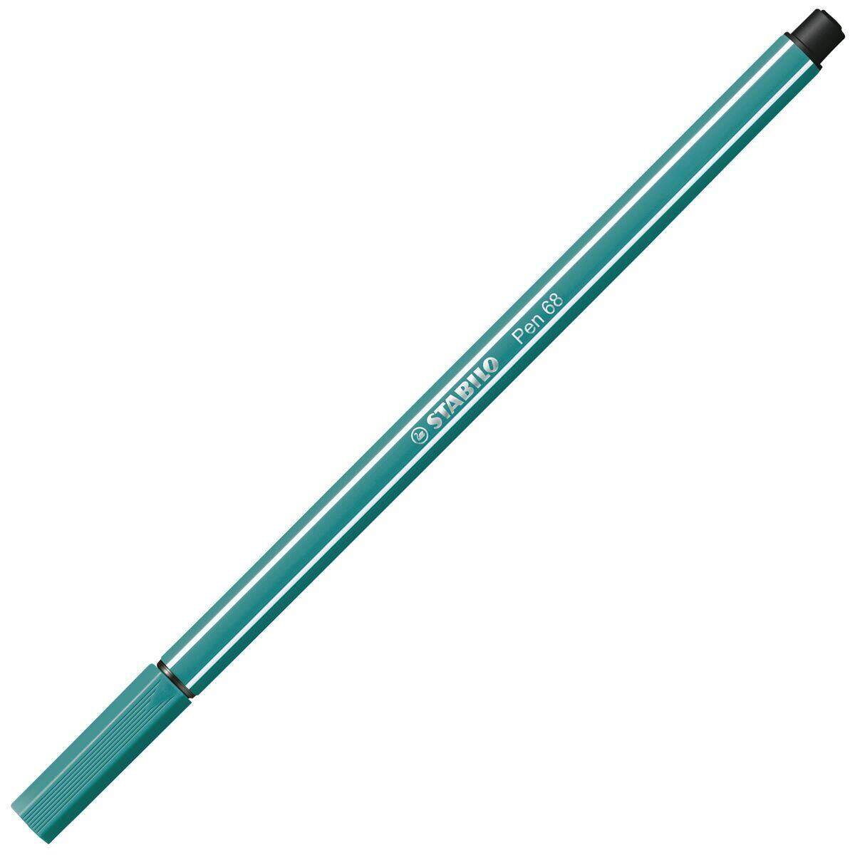 Premium-Filzstift - STABILO Pen 68 - Einzelstift - türkisblau