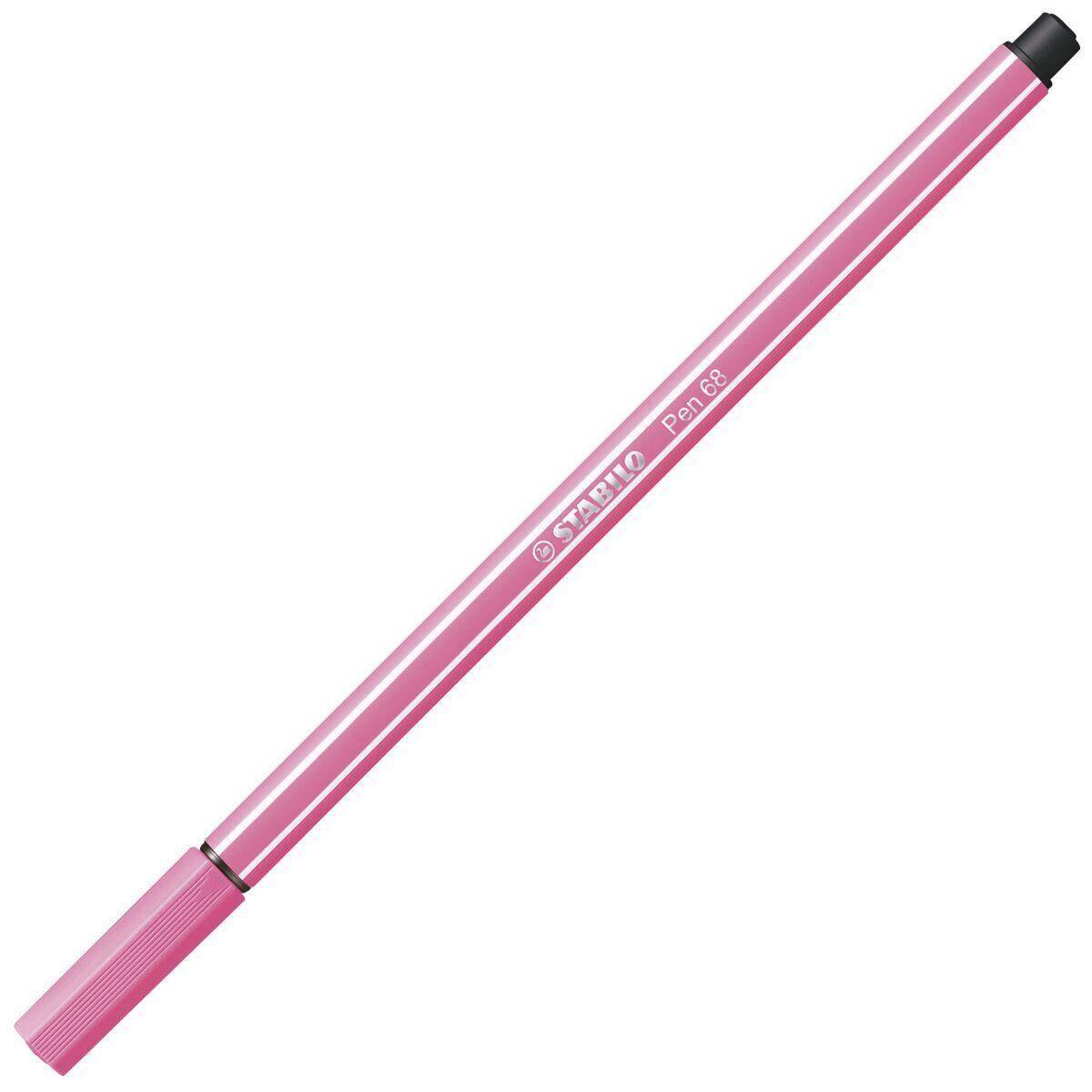 Premium-Filzstift - STABILO Pen 68 - Einzelstift - rosa