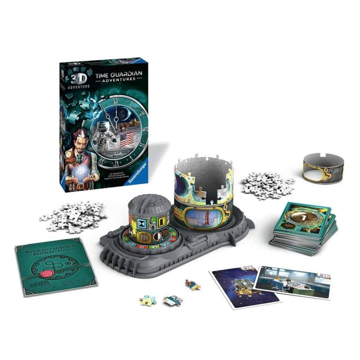 Ravensburger 3D Adventure - TIME GUARDIAN ADVENTURES: Chaos auf dem Mond