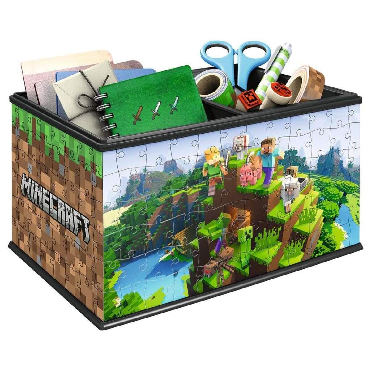 Ravensburger 3D Puzzle Aufbewahrungsbox Minecraft, 216 Teile