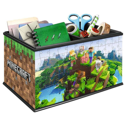 Ravensburger 3D Puzzle Aufbewahrungsbox Minecraft, 216 Teile