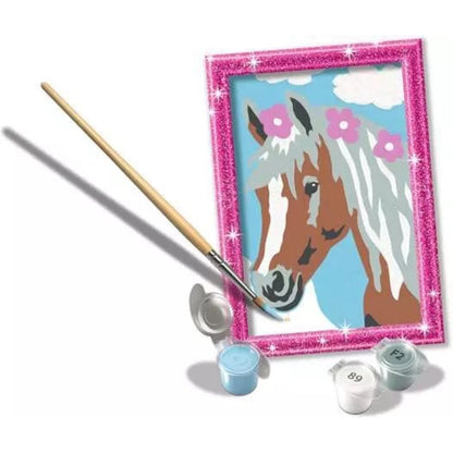 Ravensburger CreArt, Malen nach Zahlen - Hübsche Stute