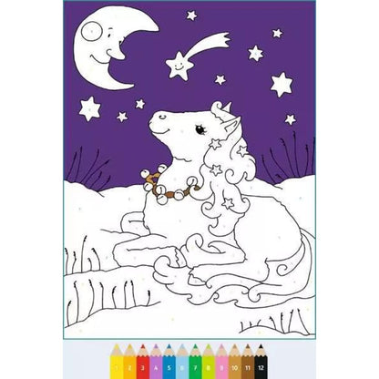 Ravensburger CreArt Malen nach Zahlen ab 5: Zauberponys