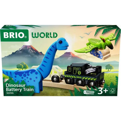 BRIO World Dinosaurier Batteriezug
