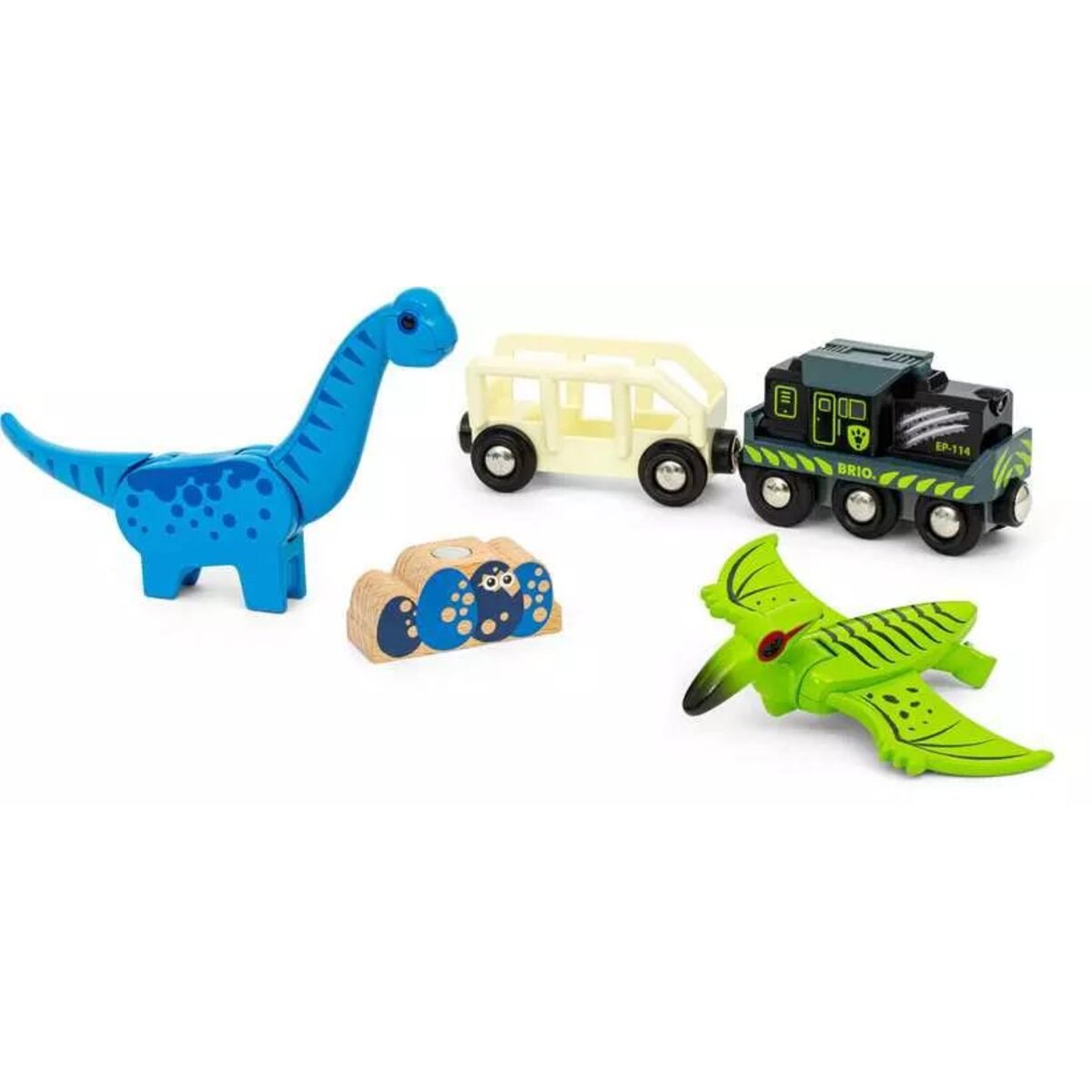 BRIO World Dinosaurier Batteriezug