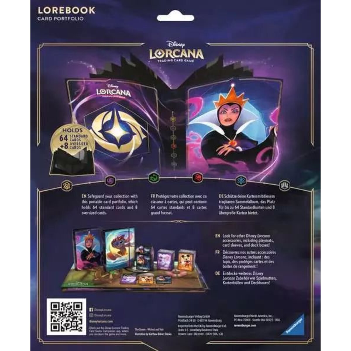 Ravensburger Disney Lorcana: Sammelalbum - Die Böse Königin