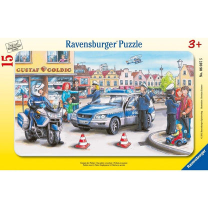 Ravensburger Puzzle - Einsatz der Polizei, 15 Teile