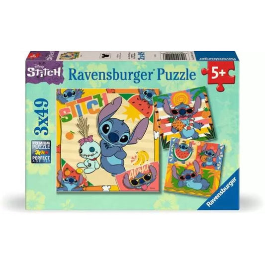 Ravensburger Kinderpuzzle 49 Teile Disney Stitch 21 x 21