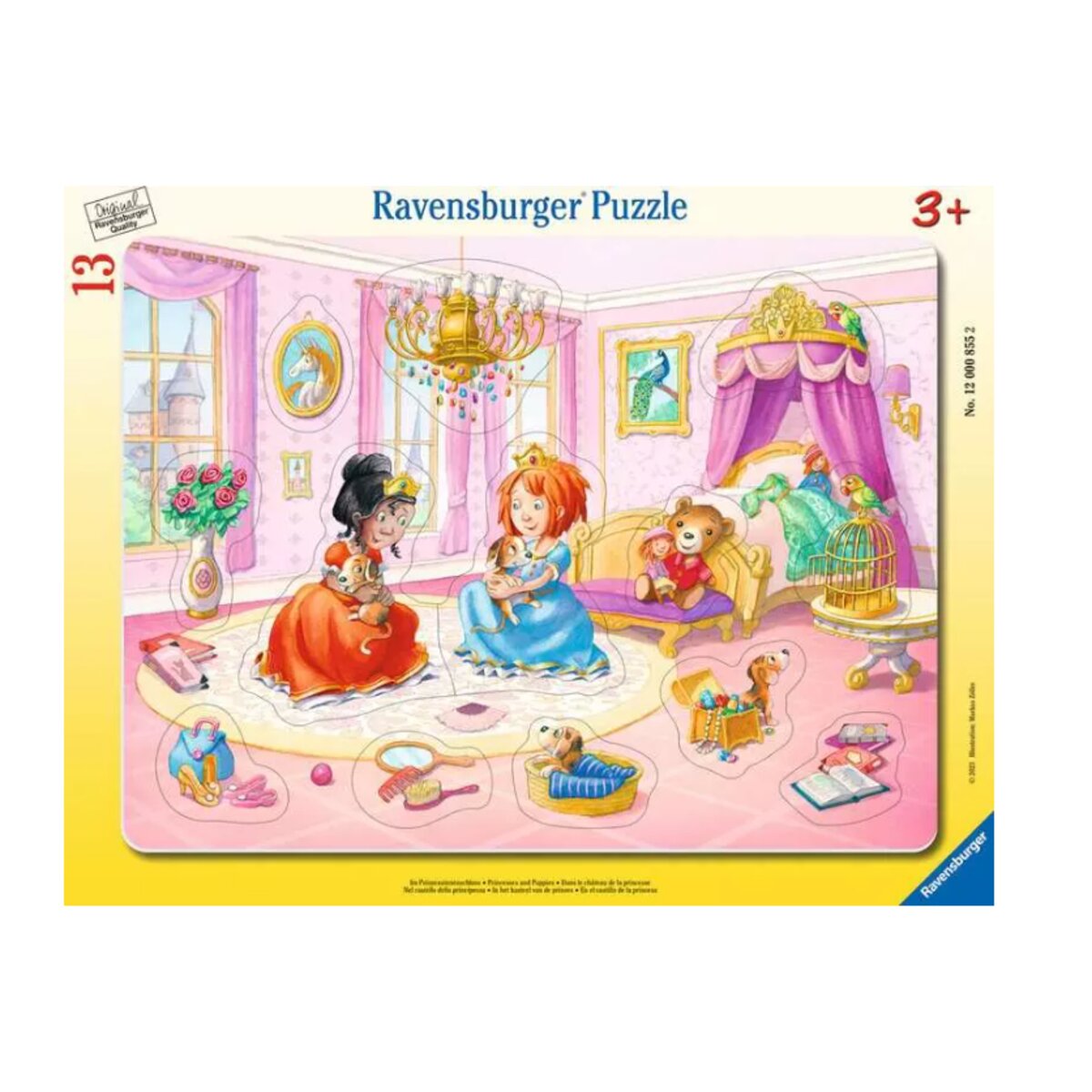 Ravensburger Puzzle - Im Prinzessinnenschloss, 13 Teile