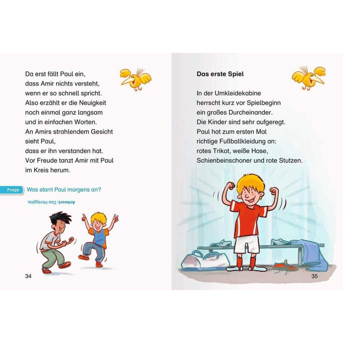 Ravensburger Leserabe - 2. Lesestufe: 1:0 für Paul - Eine Fußballgeschichte