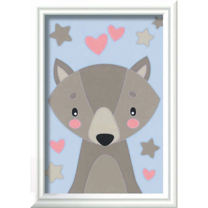 Ravensburger CreArt, Malen nach Zahlen - Kleiner Wolf