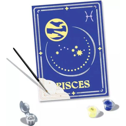 Ravensburger Malen nach Zahlen -Sternzeichen (Zodiac Sign) Fische