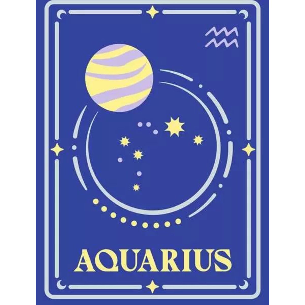 Ravensburger Malen nach Zahlen - Sternzeichen (Zodiac Sign) Wassermann