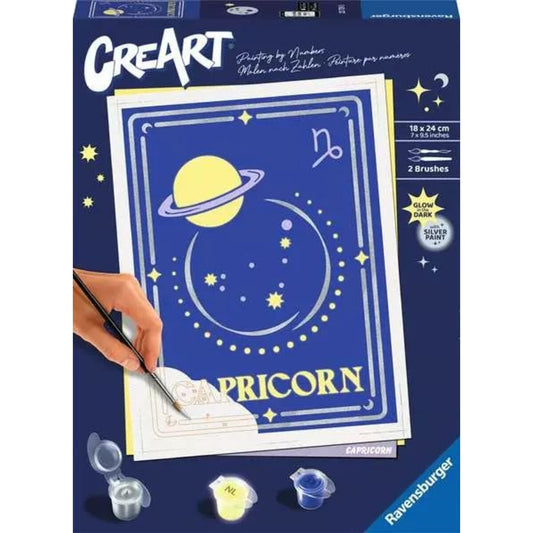 Ravensburger Malen nach Zahlen - Sternzeichen (Zodiac Sign) Steinbock