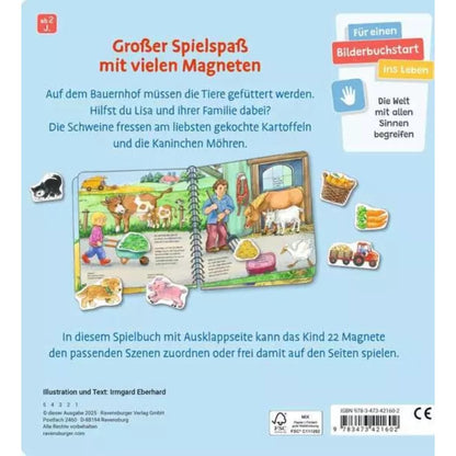 Ravensburger Mein großes Magnetbuch Wer füttert wen?