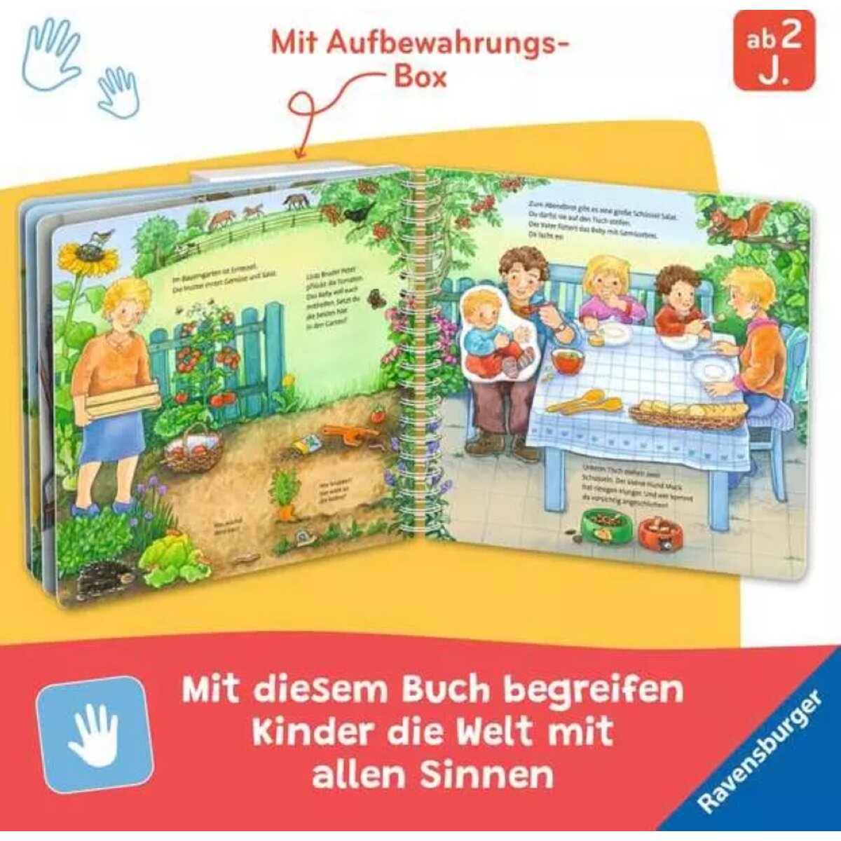 Ravensburger Mein großes Magnetbuch Wer füttert wen?