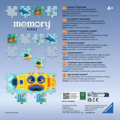 Ravensburger memory Puzzle Unterwasserwelt