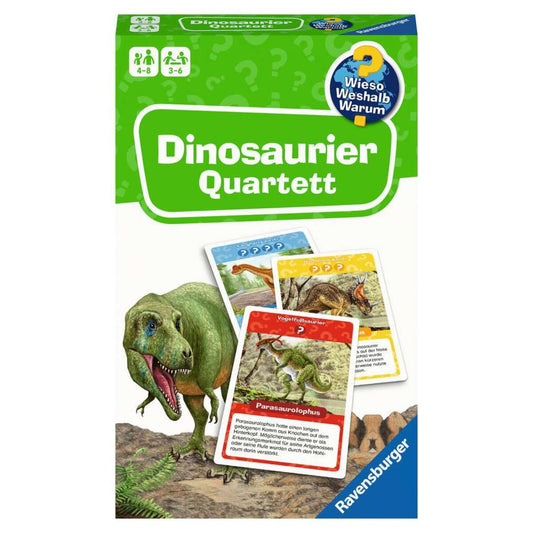 Ravensburger Wieso? Weshalb? Warum? Wieso? Weshalb? Warum? Dinosaurier Quartett
