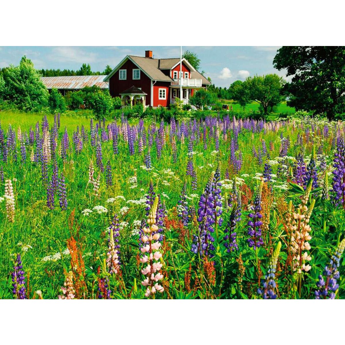 Ravensburger Puzzle - Bauernhof in Schweden. 500 Teile