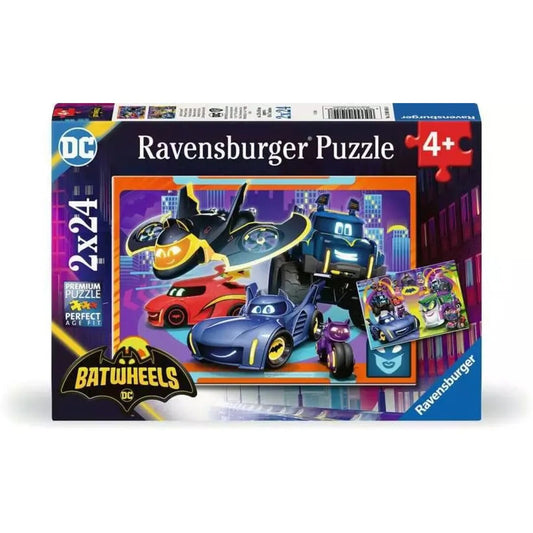 Ravensburger Puzzle - Batwheels - Seid ihr bereit?, 2x24 Teile