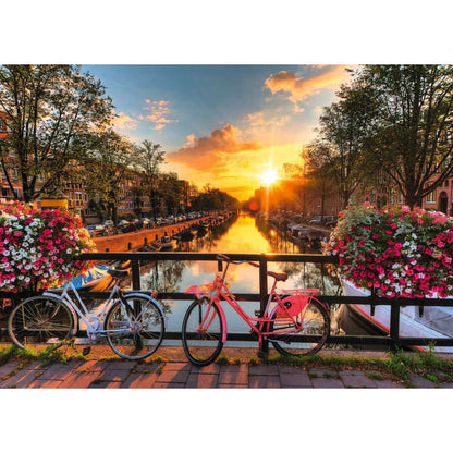 Ravensburger Puzzle - Fahrräder in Amsterdam, 1000 Teile