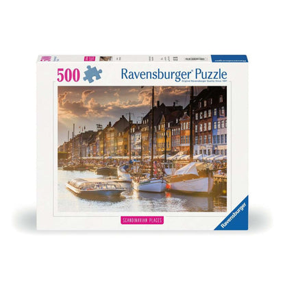 Ravensburger Puzzle - Sonnenuntergang in Kopenhagen, 500 Teile