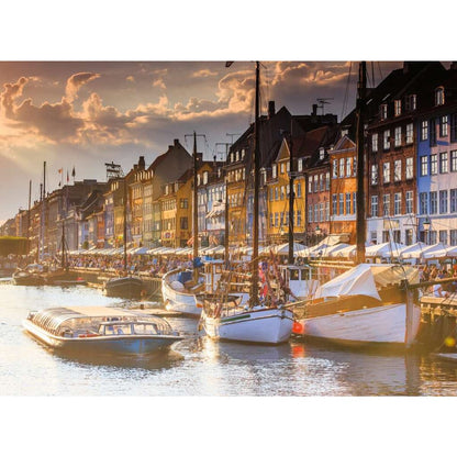 Ravensburger Puzzle - Sonnenuntergang in Kopenhagen, 500 Teile
