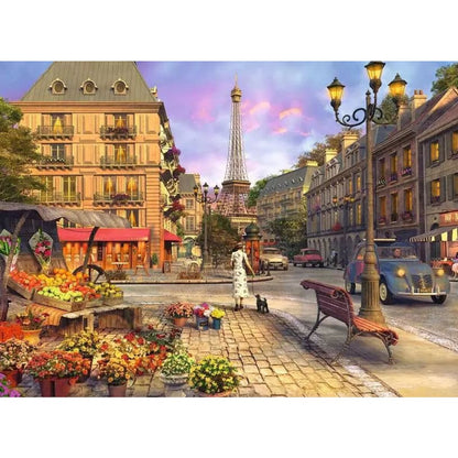Ravensburger Puzzle - Spaziergang durch Paris, 500 Teile