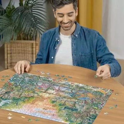 Ravensburger Puzzle - Verträumte Fahrräder in Amsterdam, 1000 Teile