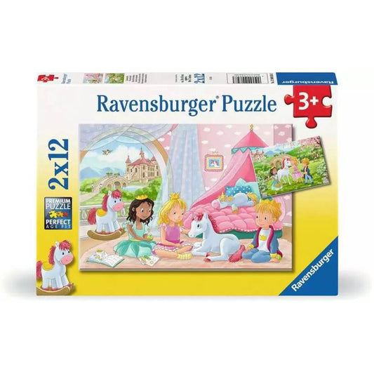 Ravensburger Puzzle - Zauberhafte Freundschaft, 2 x 12 Teile