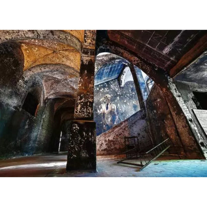 Ravensburger Puzzle 1000 Teile Alpenhaus Graffito Beelitzer Heilstätten 70 x 50 cm