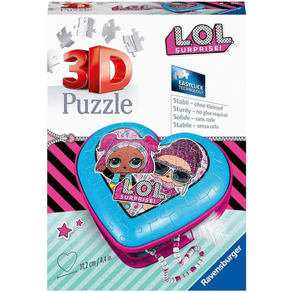 Ravensburger Puzzle L.O.L. Surprise! 3D Heart , 54 Teile