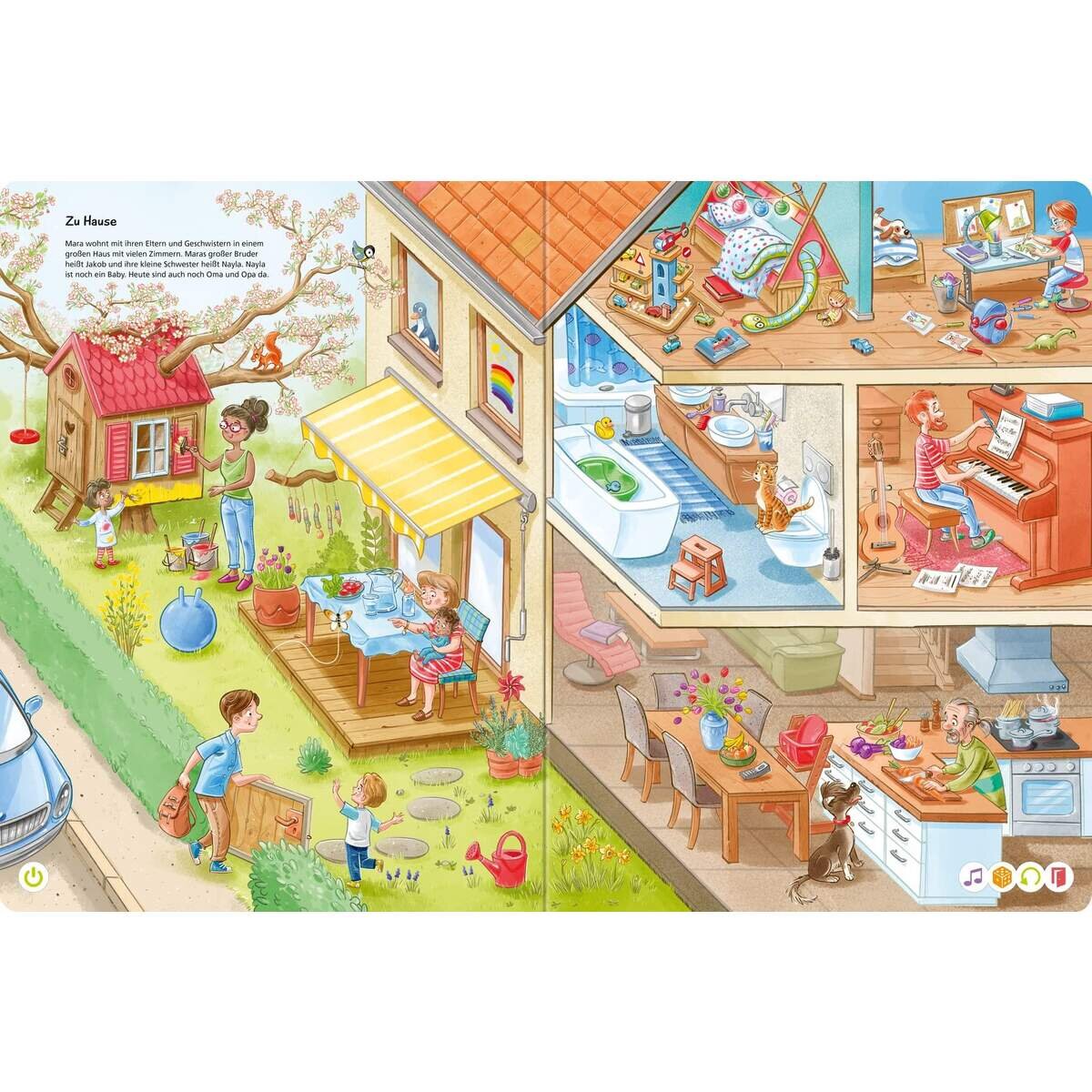 Ravensburger tiptoi® Mein Wörter-Bilderbuch XXL