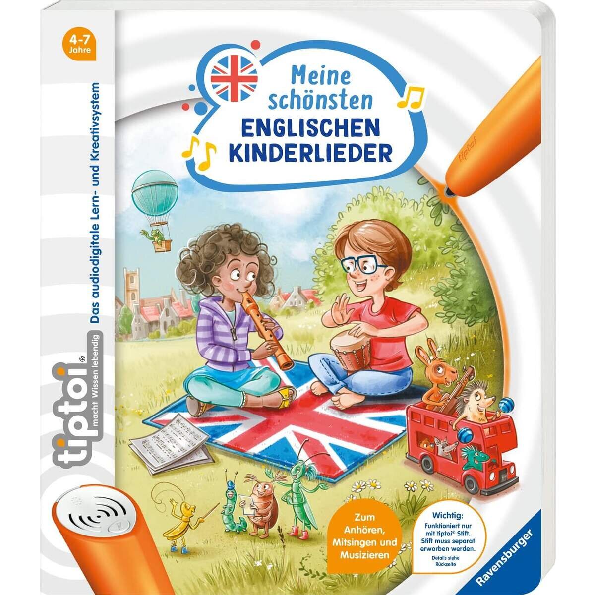 Ravensburger tiptoi® Meine schönsten englischen Kinderlieder