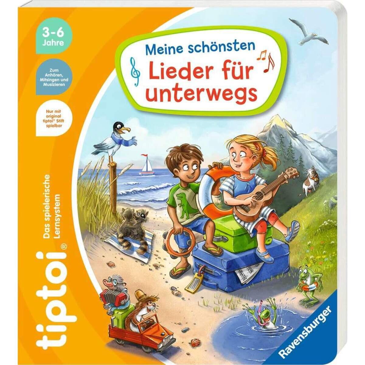 Ravensburger tiptoi® Meine schönsten Lieder für unterwegs
