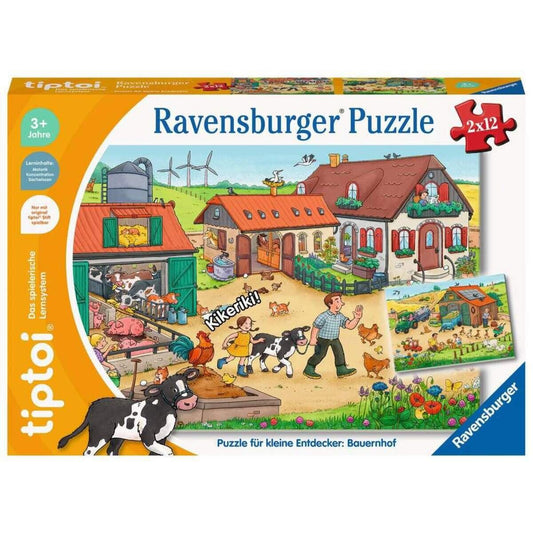 Ravensburger tiptoi® Puzzle für kleine Entdecker: Bauernhof